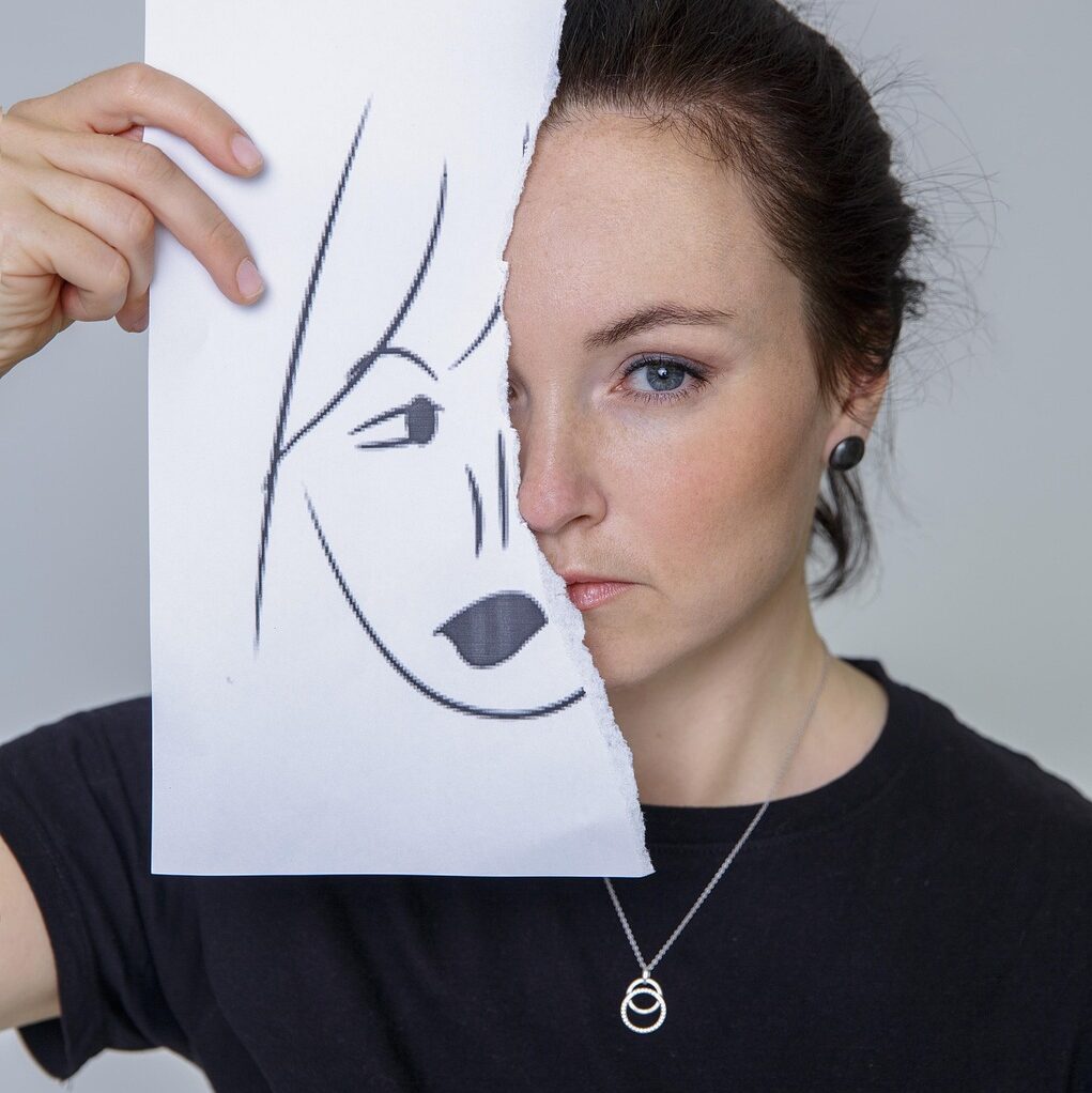 woman, portrait, model, emotion, girl, expression, psychology, young woman, female portrait, studio photography, concept, idea